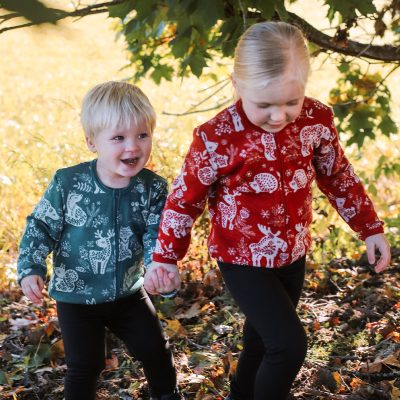 merinovillatakki-kuura-lapset